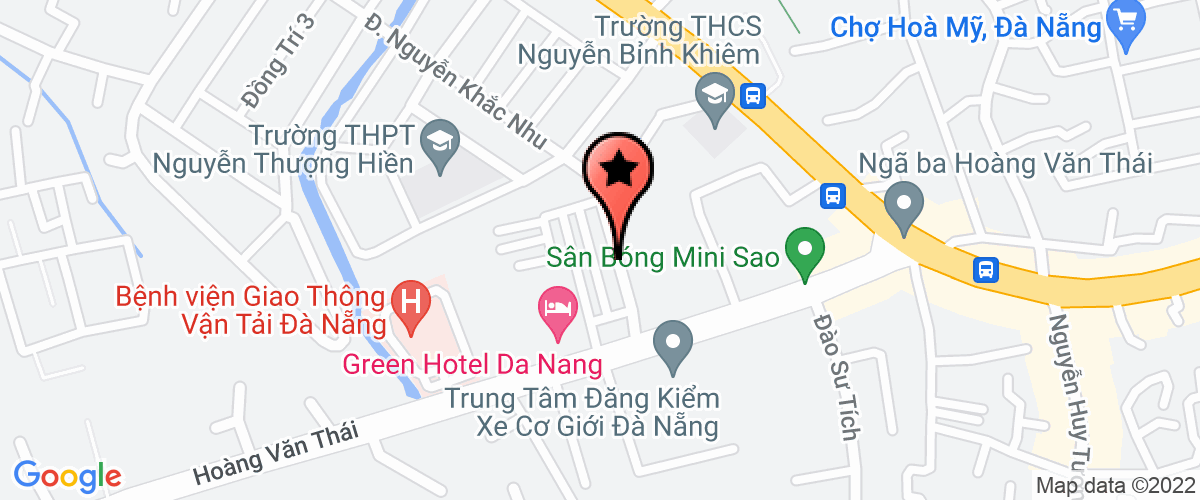 Map go to co phan Cot soi Thuy tinh Da Nang Plastics Company