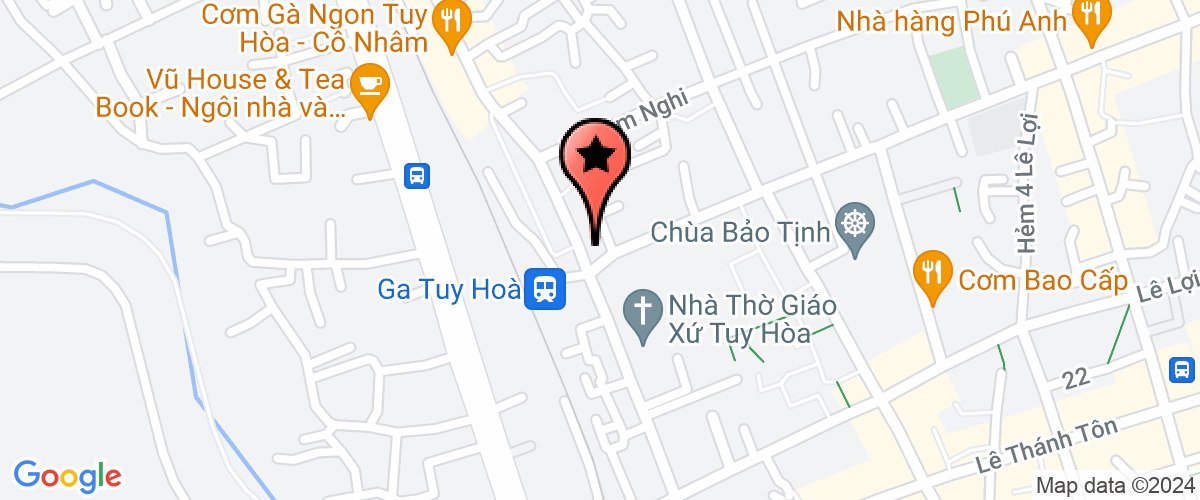 Map go to Thap Sang Tai Nang Tre Company Limited