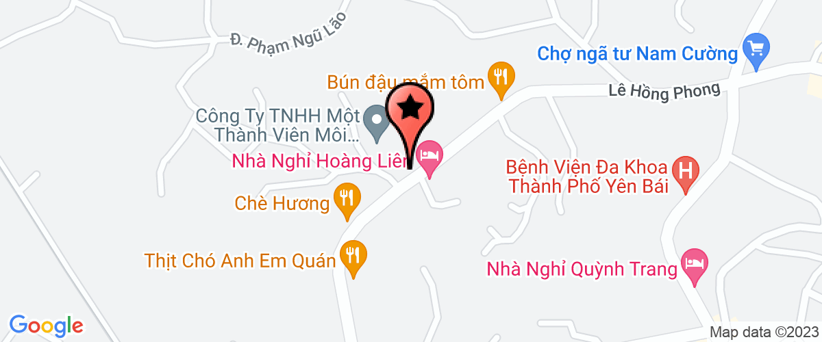 Map go to Ngoc Linh Private Enterprise