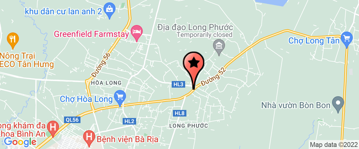 Map go to Hop Danh Duong Chinh Law Company