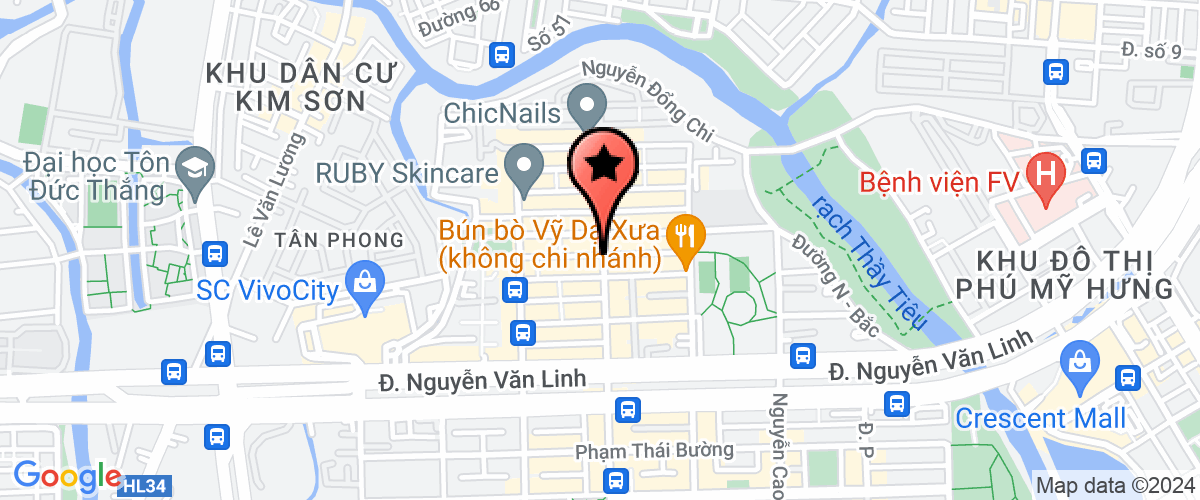Bản đồ đến Công Ty TNHH Một Thành Viên Nhà Hàng Phú Xuân