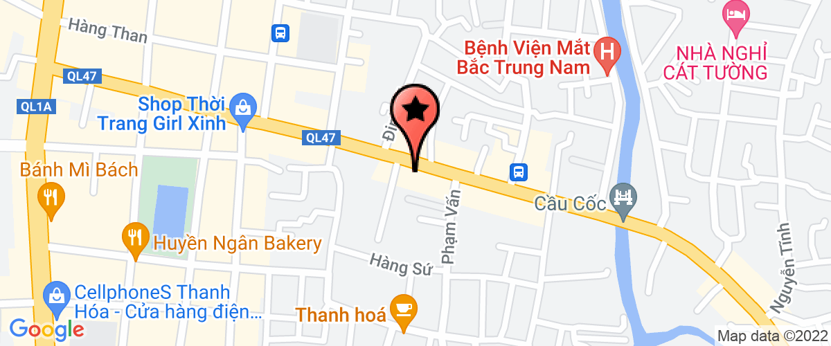 Map go to Tv Ht Hung Thinh Finance And Company Limited