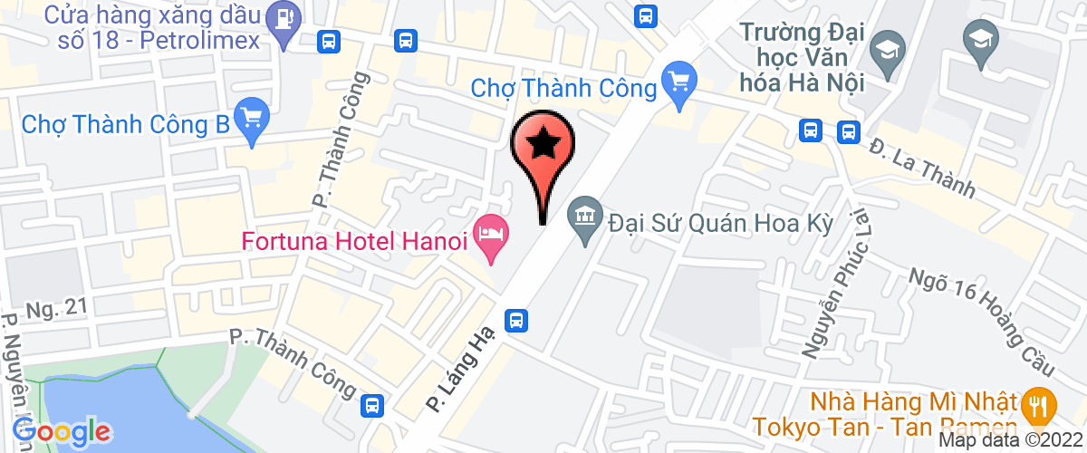 Map go to Am Thuc Huy Nguyen Company Limited