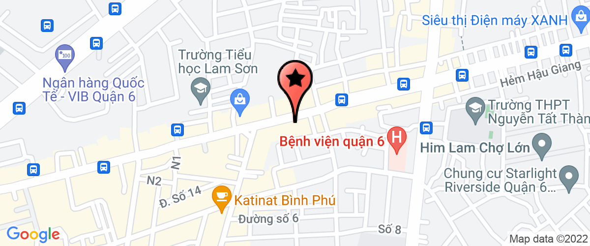Map go to Khanh An - Thanh Tam Dental Clinic One Member Limited Liability Company