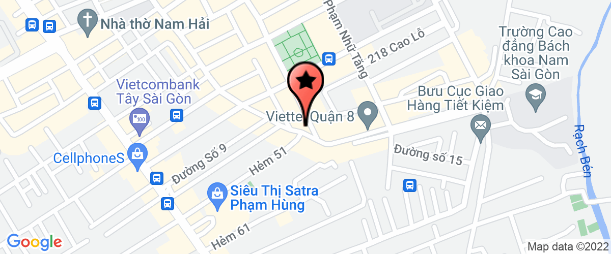 Map go to Thuan Phat Import Export Service Business Production Joint Stock Company