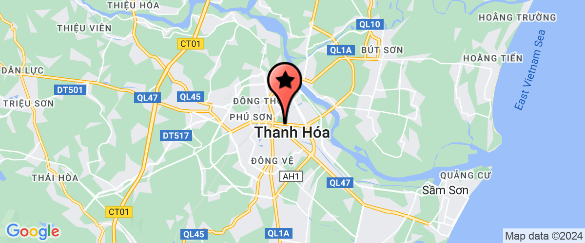 Bản đồ đến Công Ty TNHH TM Thịnh Phát Thanh Hóa