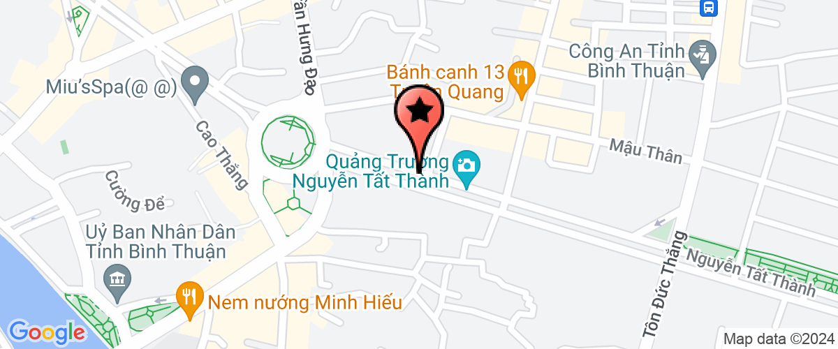 Map go to Chi Cuc Dan So - Ke Hoach HoA  Binh Thuan Province Family
