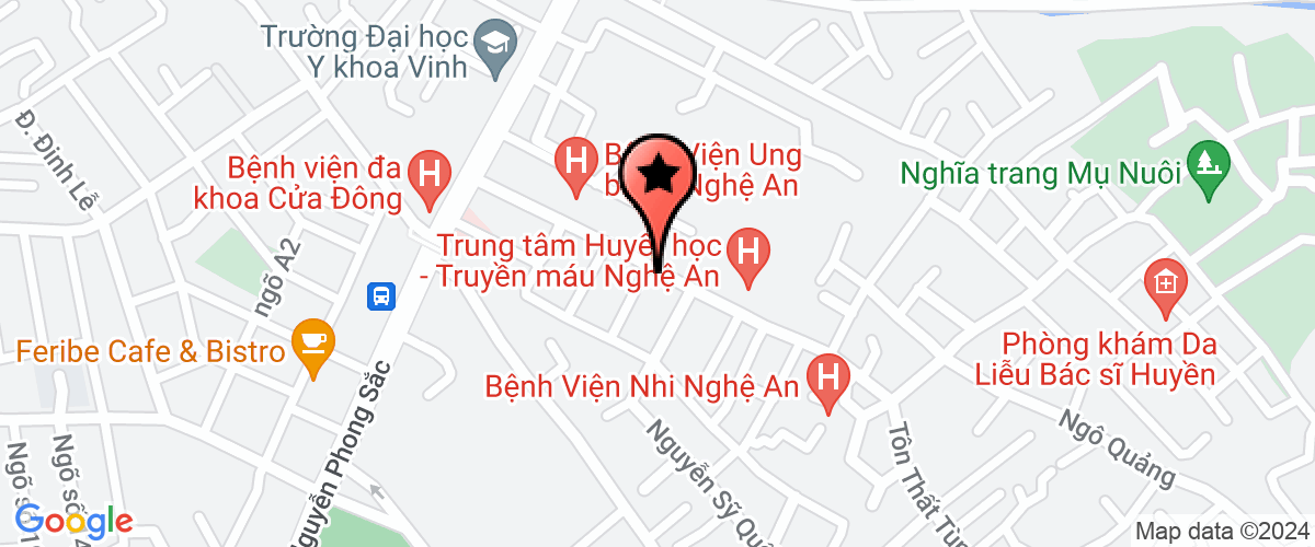 Map go to Ngoc Bich Apparel Company Limited