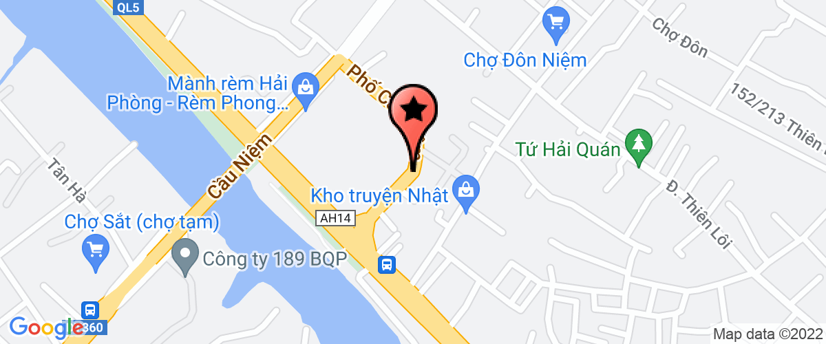 Bản đồ đến Công Ty TNHH Hg Thiên Phú