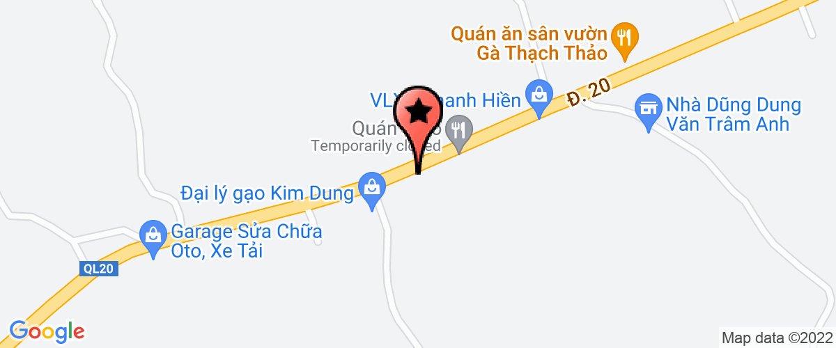 Map go to Su Dao Duy Thanh Law Office