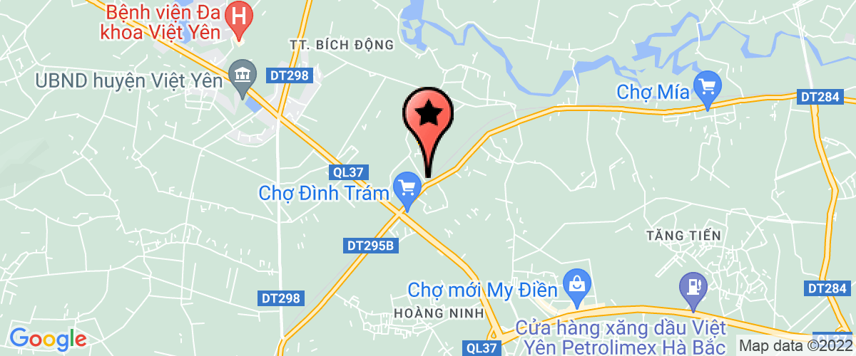 Map go to Hung Duc Trade and Transport Service Company Limited.
