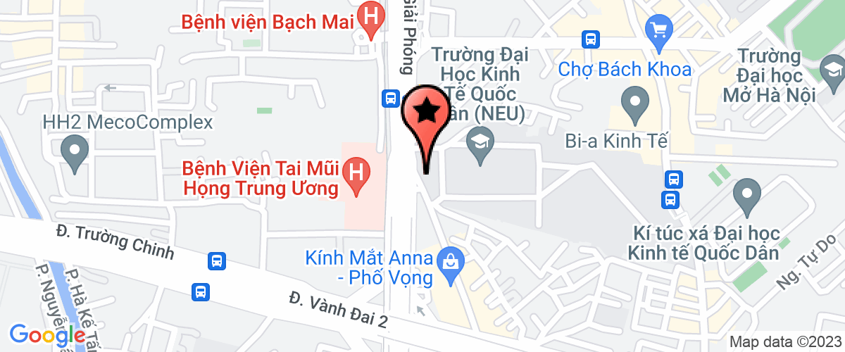 Map go to Dai Tay Duong International TM Joint Stock Company