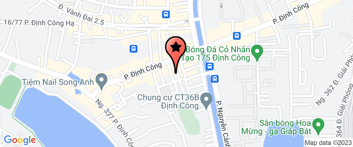 Map go to Lam Sach  anh Duong Transport And Industry Company Limited