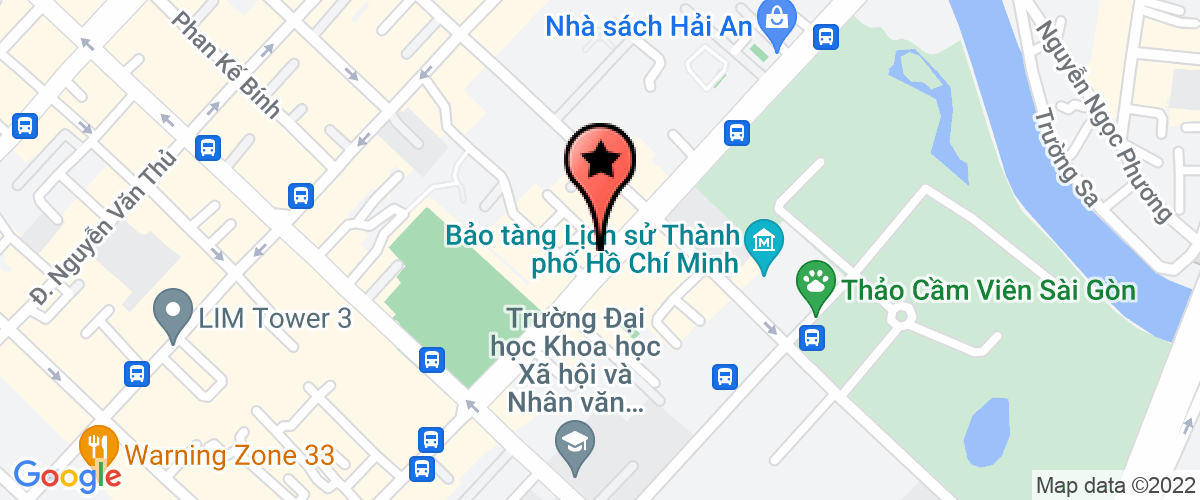 Map go to Ubct VietNam Import Export Trading Company Limited