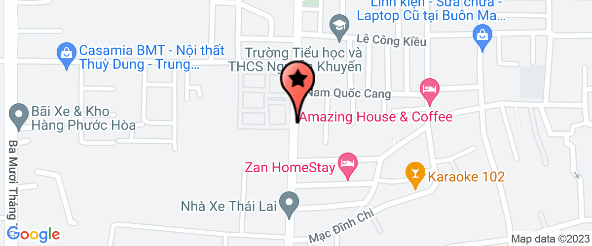 Bản đồ đến Công Ty TNHH Trang Trí Nội Thất Kiến Hưng