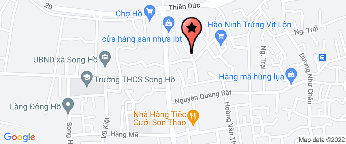 Map go to Thiep Trang Trading And Mechanical Production Company Limited