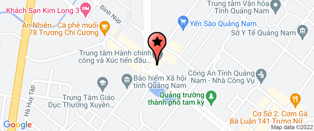 Bản đồ đến Ban quản lý dự án Chu Lai
