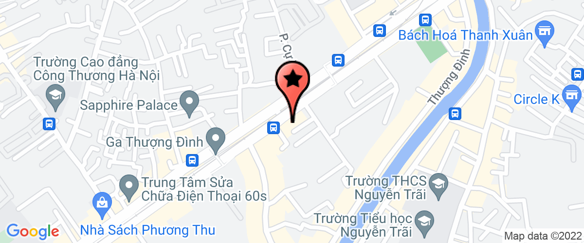 Map go to Sinh Thanh Investment Joint Stock Company