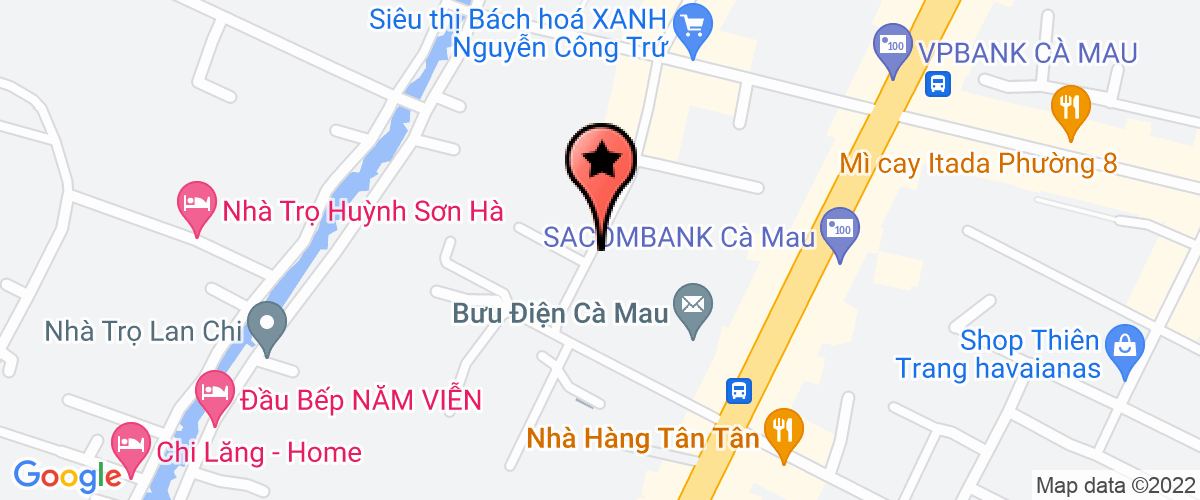 Map go to Tai Nguyen Dang Phong Environmental Company Limited
