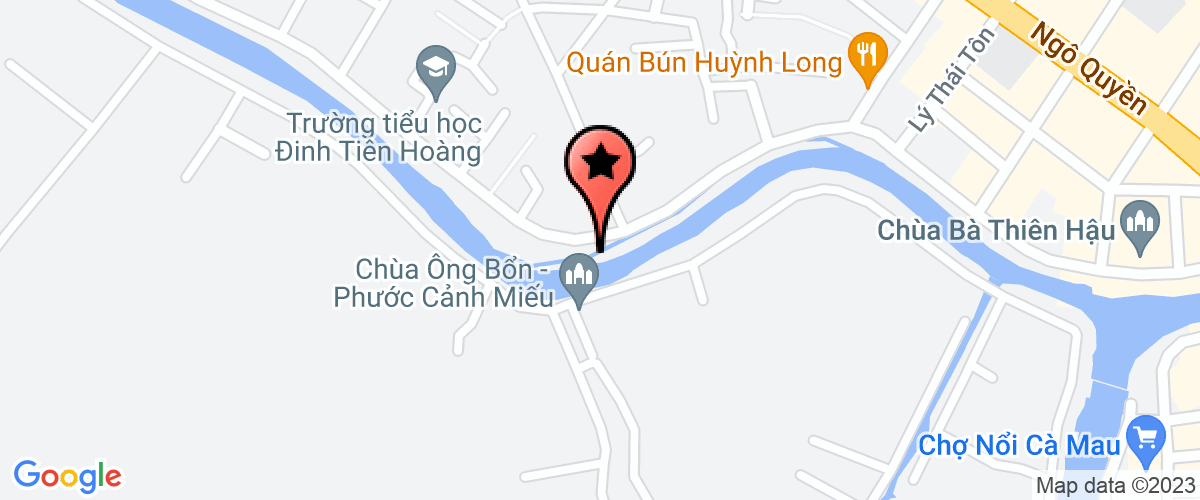Map go to Nam Thong Private Enterprise