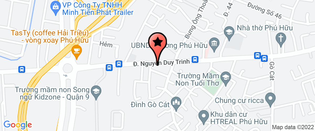 Map go to Khanh Loc Green Food Company Limited
