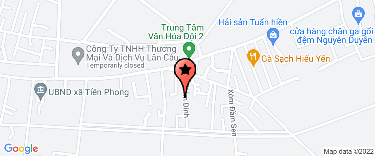 Map go to Day Cap Tien Phong Electrical Joint Stock Company