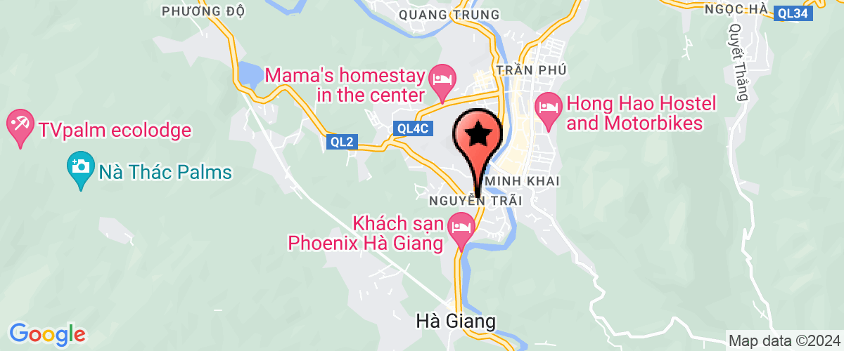 Map go to Hung vuong Company Limited