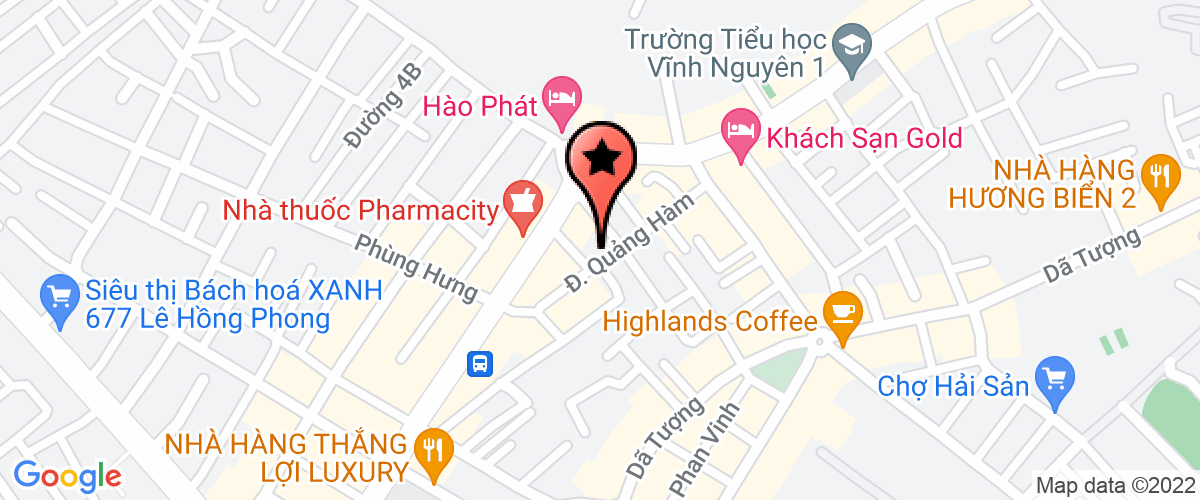 Map go to An Binh Nha Trang Private Enterprise