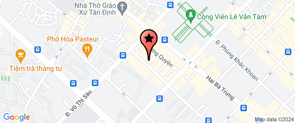 Map go to Vietnam Trusting Ai Company Limited