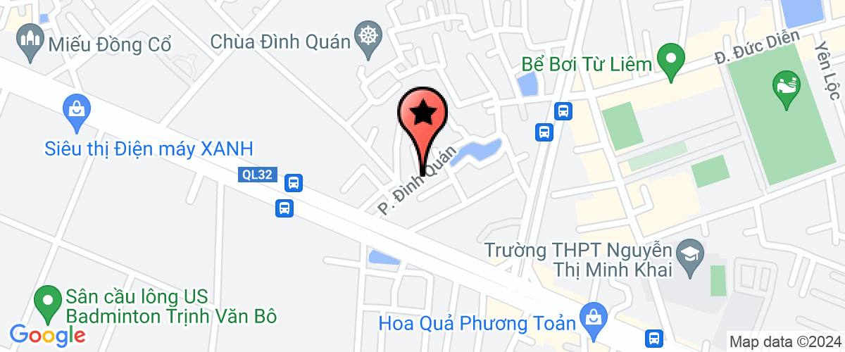 Map go to Nguyen Gia International Investment Joint Stock Company