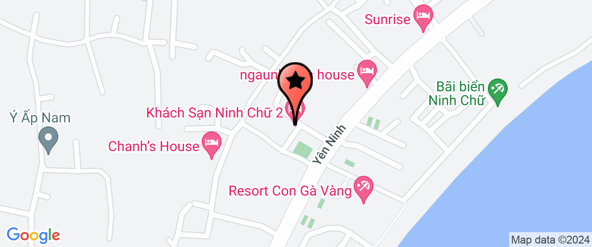 Map go to Huong Bien - Ninh Thuan Company Limited
