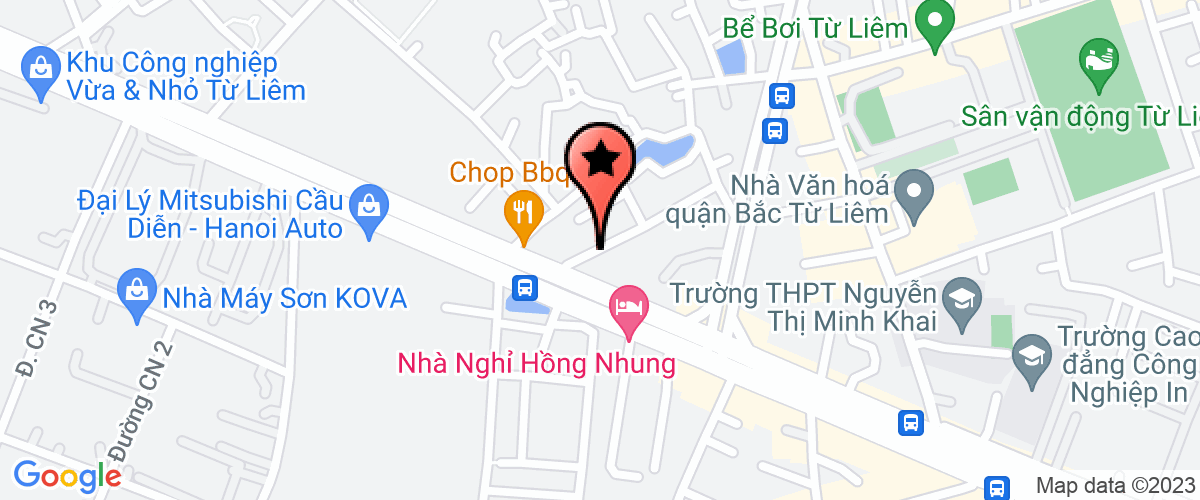 Map go to Intech Viet Nam Sheet Metal Joint Stock Company