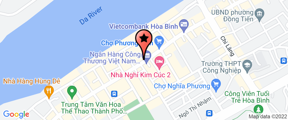 Map go to Da Giang Travel Trading Joint Stock Company