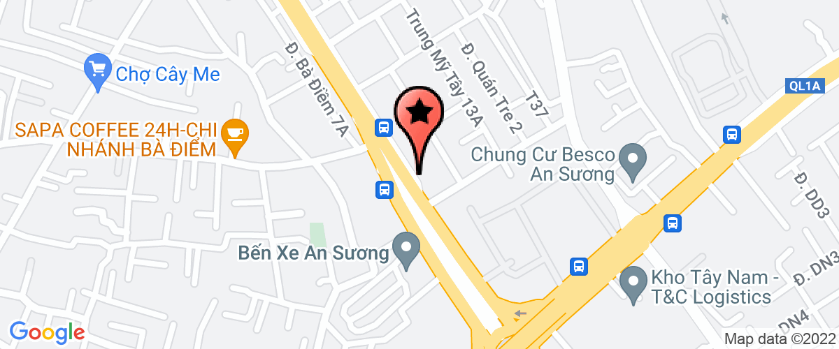 Map go to Viec Lam Ra Da Service Trading Company Limited