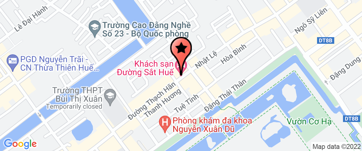 Map go to DNTN Nha hang Vu Phuong