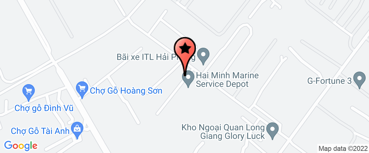 Map go to co phan hoa chat Duc Giang - Dinh Vu Company