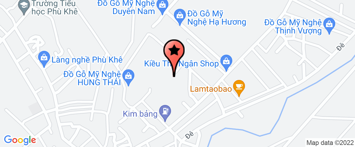 Map go to Manh Quang Bac Ninh General Mechanical Company Limited