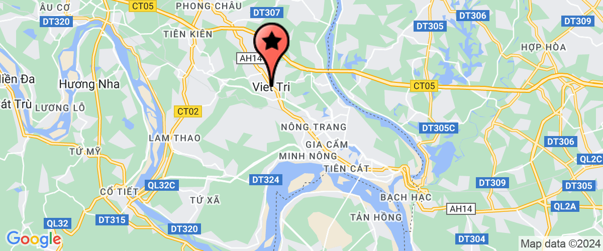 Map go to Ngoc Thuy Viet Tri Company Limited
