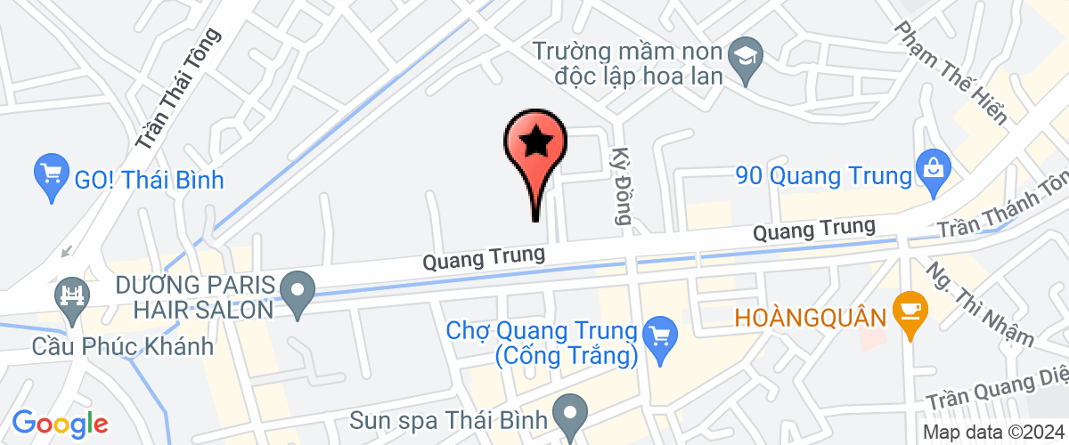 Map go to Quang Dinh Company Limited