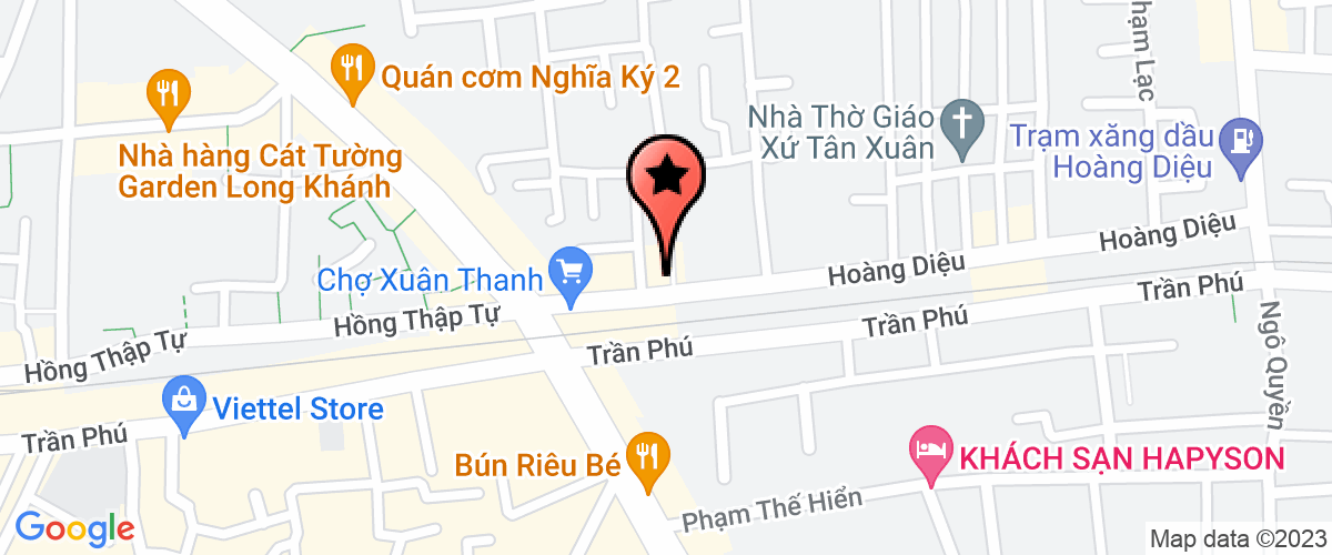 Map go to Giai Ngau Service Trading Company Limited