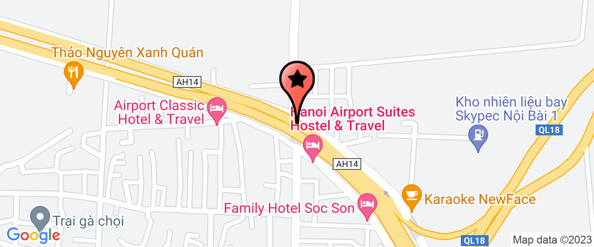 Map go to Quan Thanh Import Export Services and Transport Company Limited