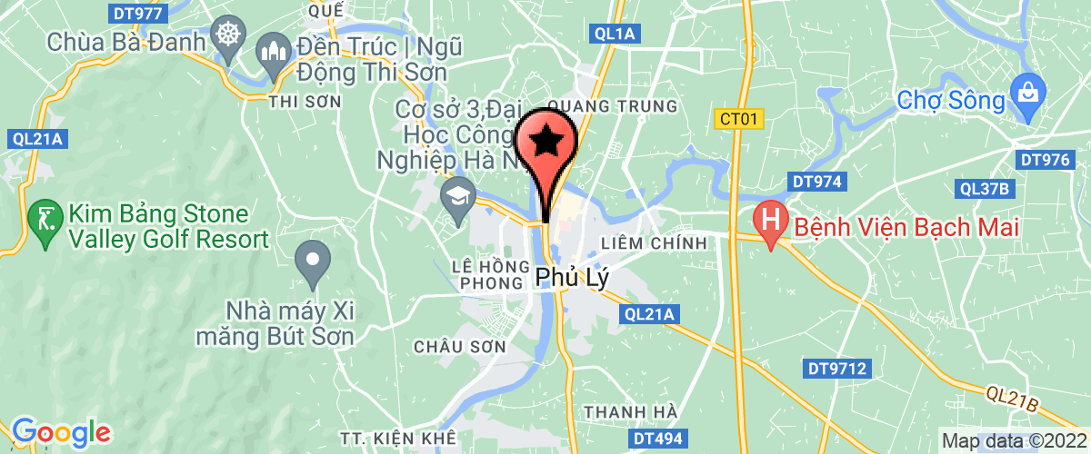 Map go to Duc Canh Steel Company Limited