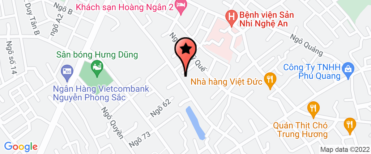 Map go to Sach Viet Uc Food Company Limited