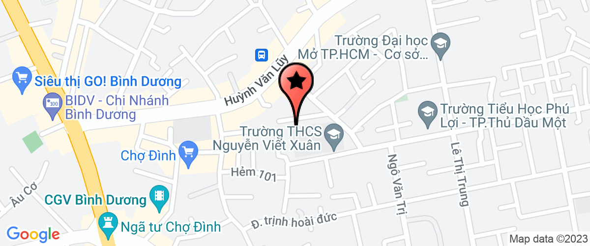 Map go to Hoai Phuong Education Development Company Limited
