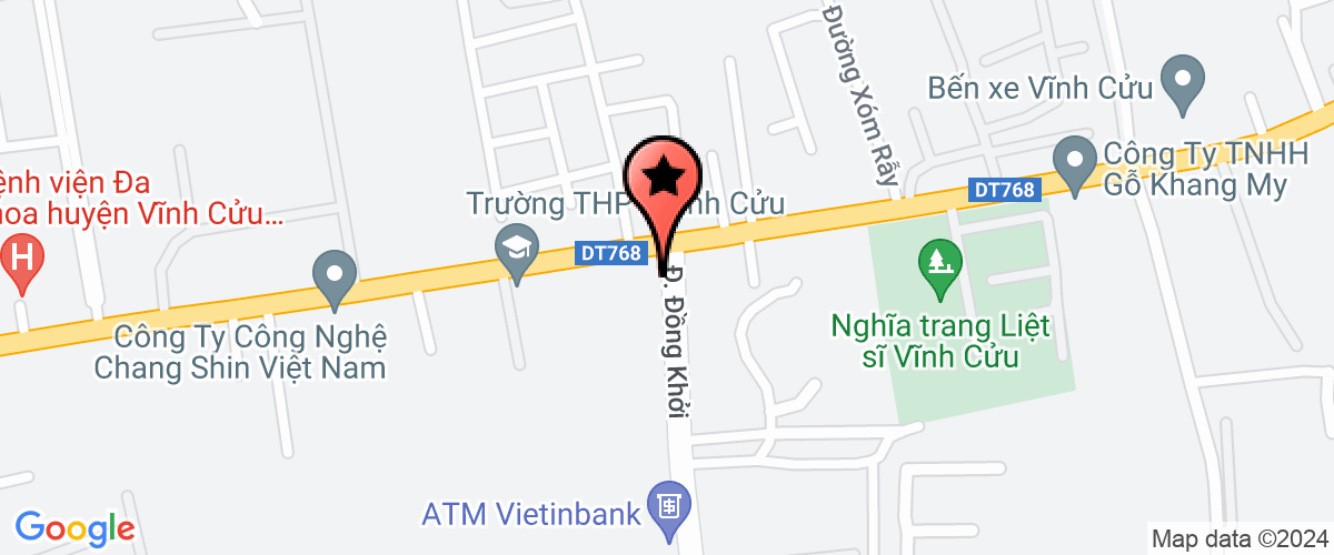 Map go to Thao Nguyen Breeding Company Limited