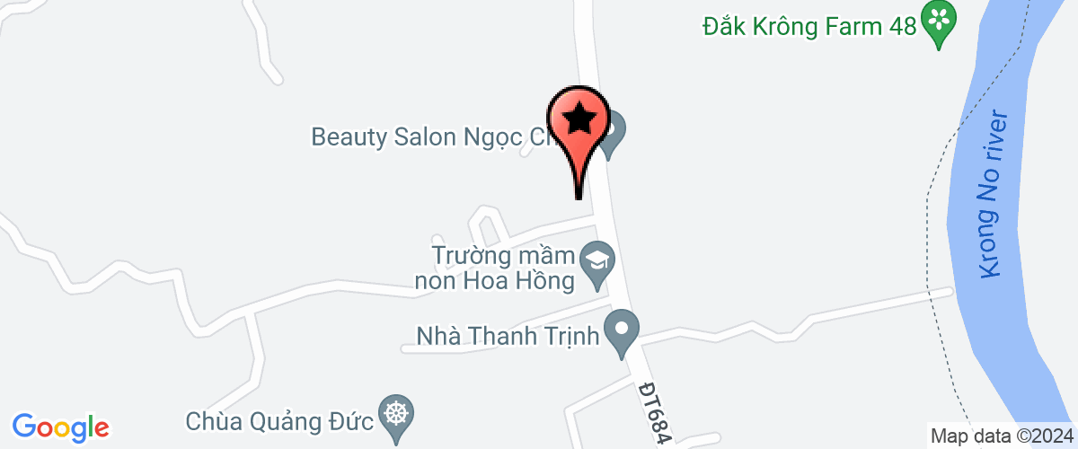 Map go to DV Cap Nuoc sinh Hoat Xa Quang Phu Co-operative