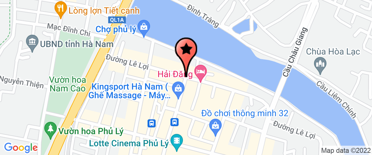 Map go to Phong thong tinPhu Ly City Cultural