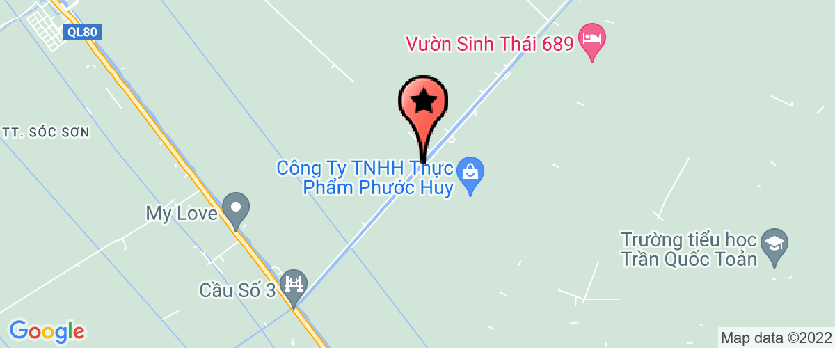 Map go to Chua Benh Kien Giang Social Labor Education Center