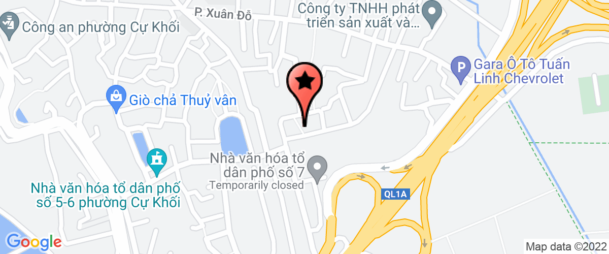 Map go to Sky Night Travel and Trading Services Company Limited