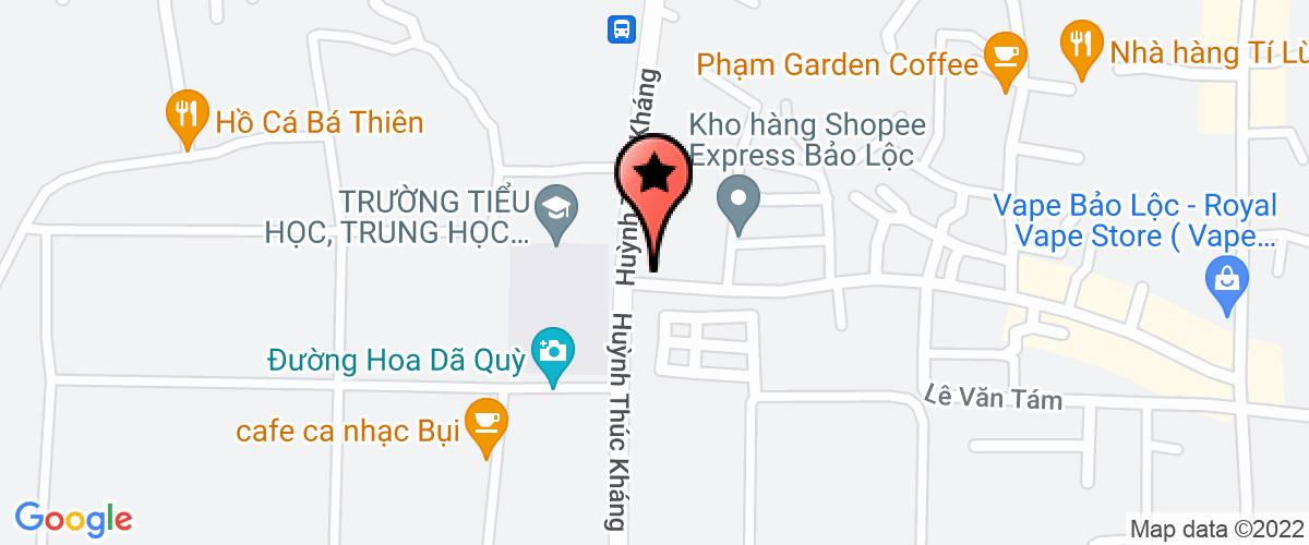 Map go to Han Viet Textile Company Limited